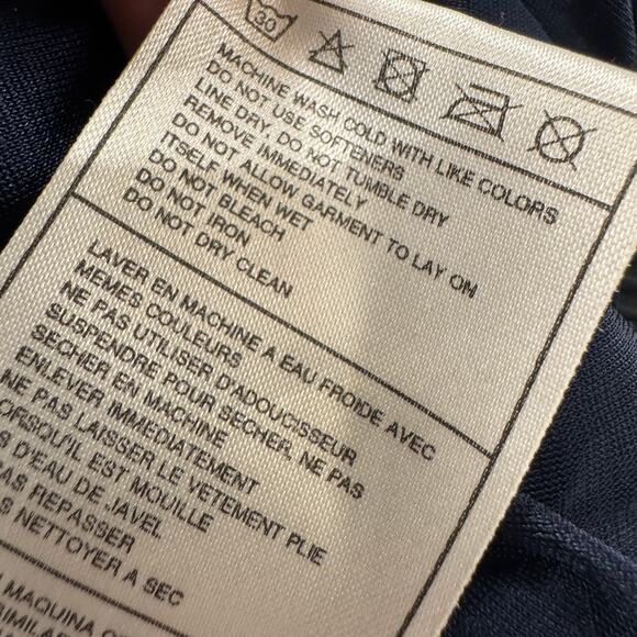 Nike Windbreaker Mens Medium Blue V-Neck Waterproof Nylon Pullover 90s Vintage - Picture 7 of 8